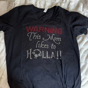Soccer MOMS! Too cute to pass!!! Size L